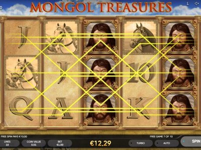 Слот Mongol Treasures студии Endorphina